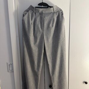Abercrombie A&F Sloane Tailored Wide Leg Pant